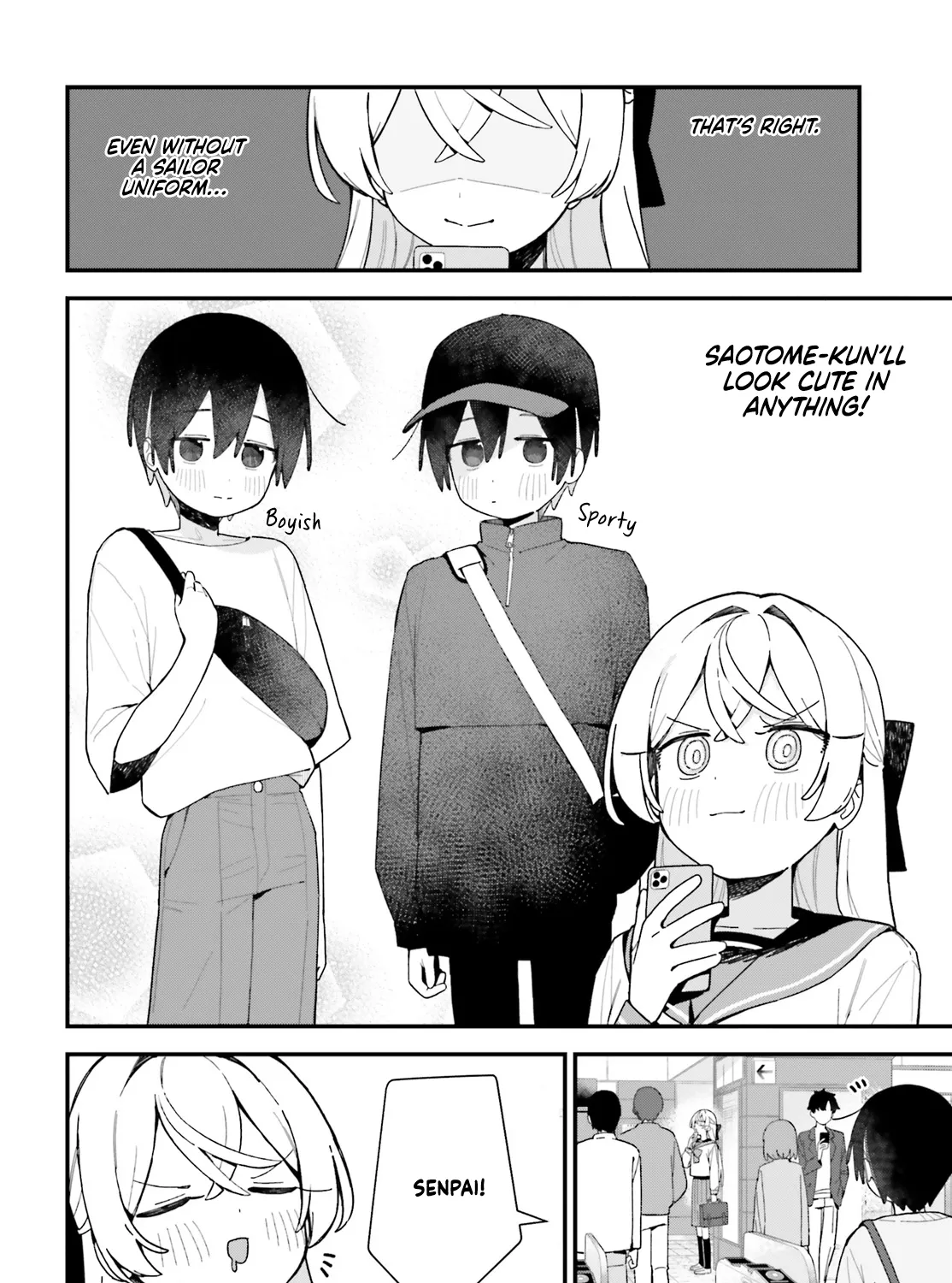 Kawaihara-senpai loves cute (Saotome-kun)! Chapter 5 page 7 - 