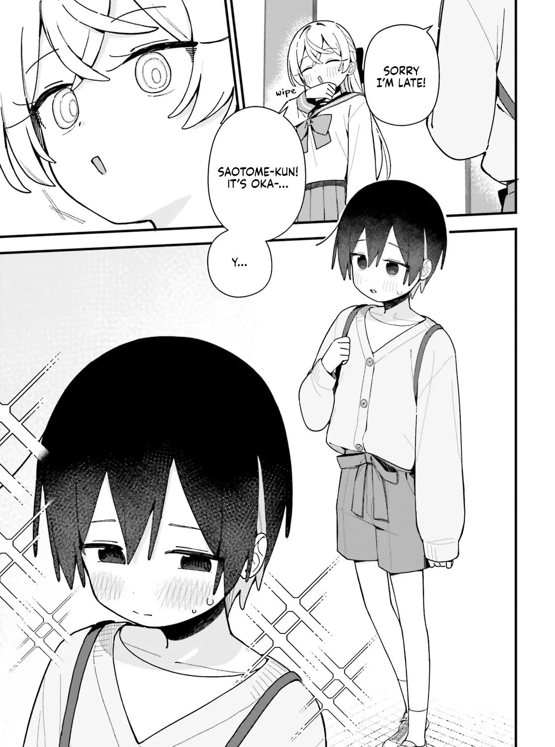 Kawaihara-senpai loves cute (Saotome-kun)! Chapter 5 page 9 - 