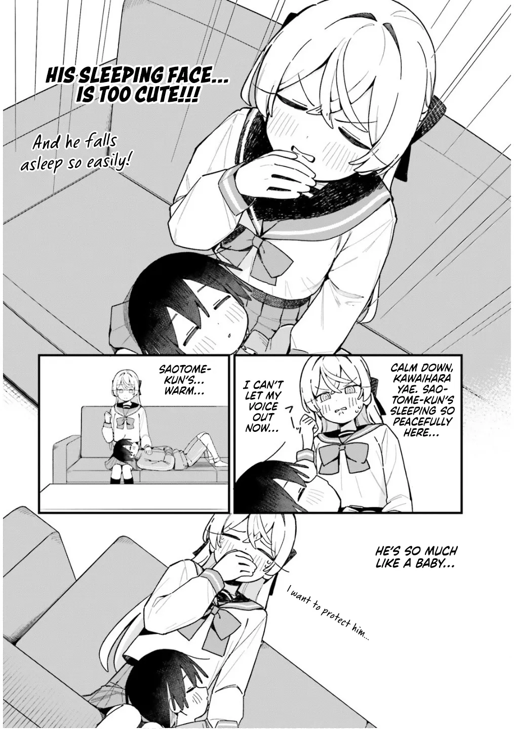 Kawaihara-senpai loves cute (Saotome-kun)! Chapter 6 page 14 - 