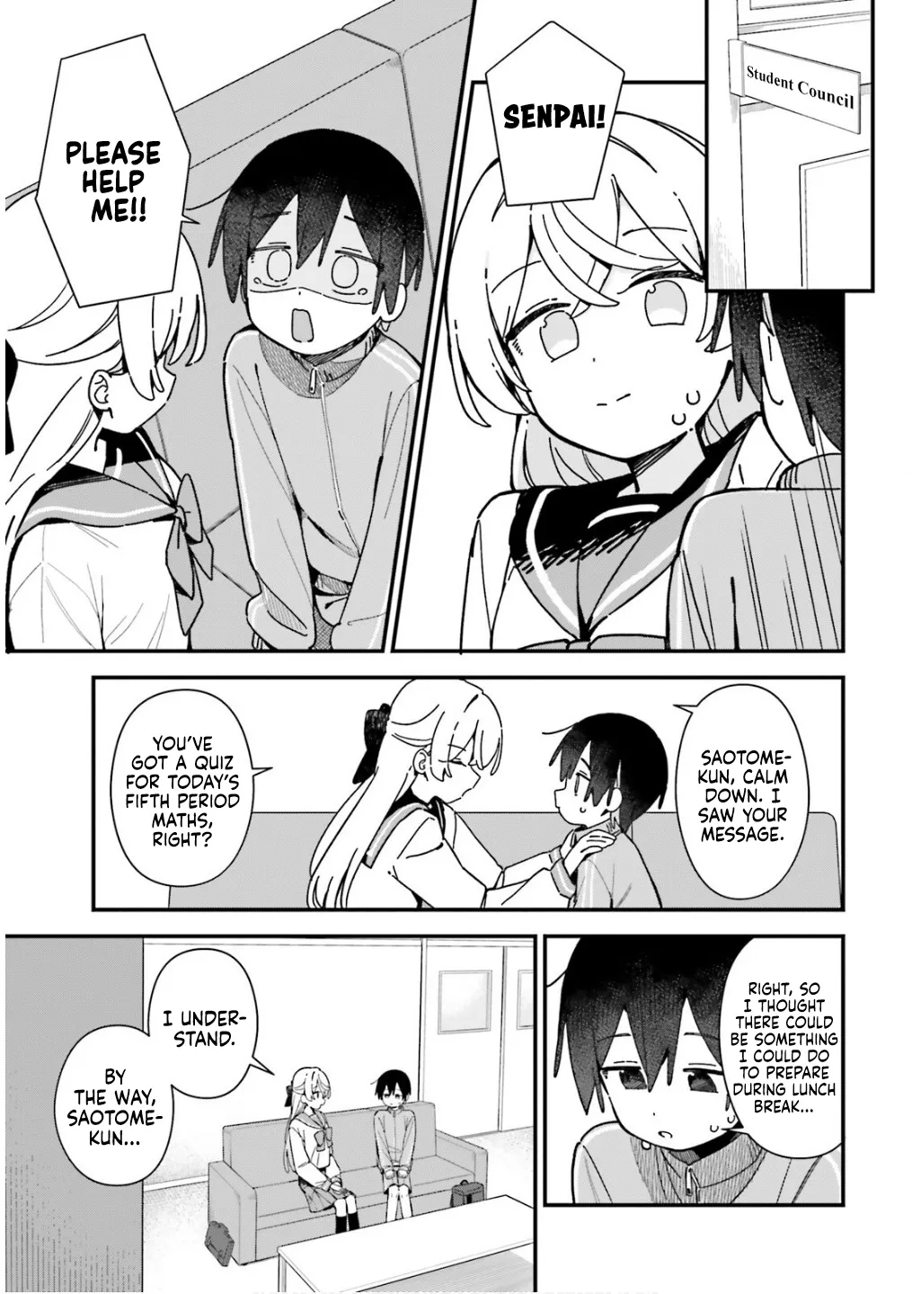 Kawaihara-senpai loves cute (Saotome-kun)! Chapter 6 page 5 - 