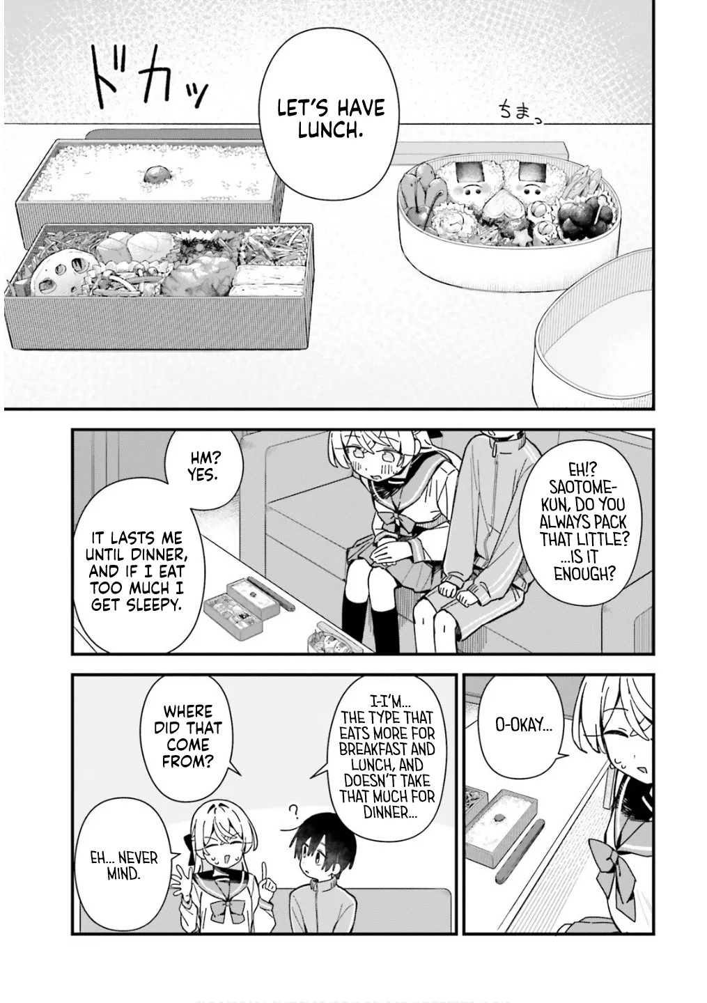 Kawaihara-senpai loves cute (Saotome-kun)! Chapter 6 page 7 - 