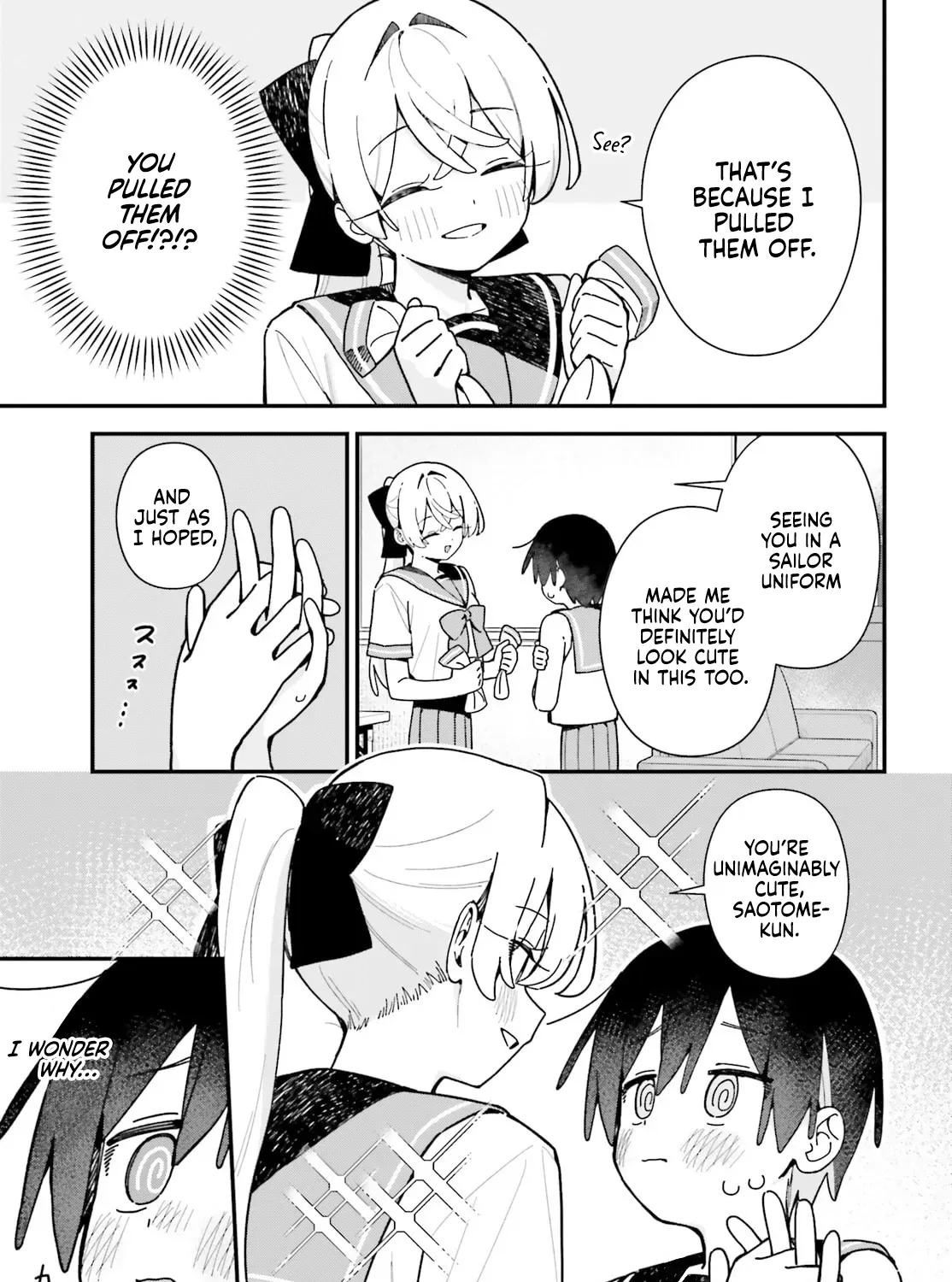 Kawaihara-senpai loves cute (Saotome-kun)! Chapter 8 page 17 - 