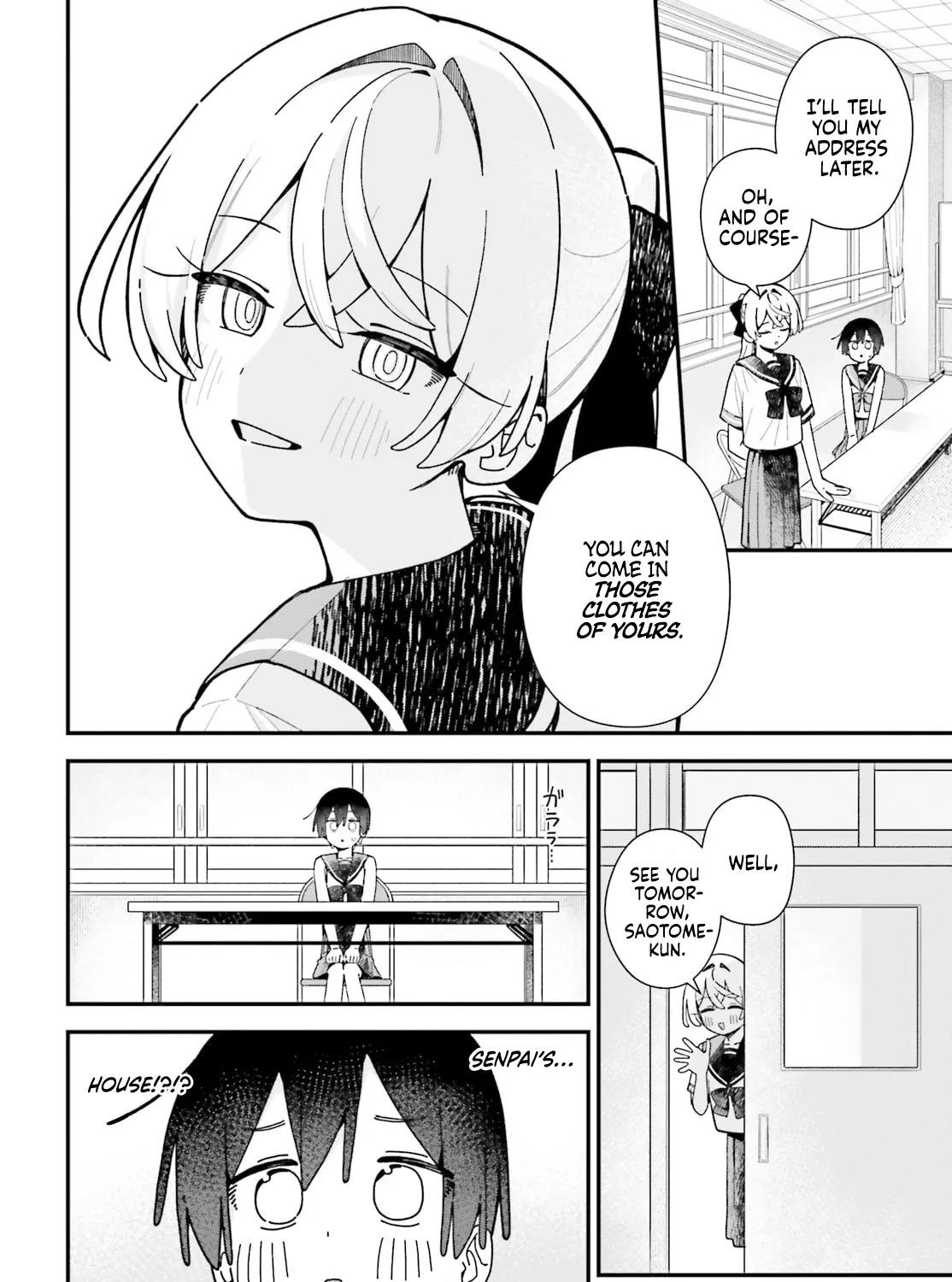 Kawaihara-senpai loves cute (Saotome-kun)! Chapter 8 page 35 - 