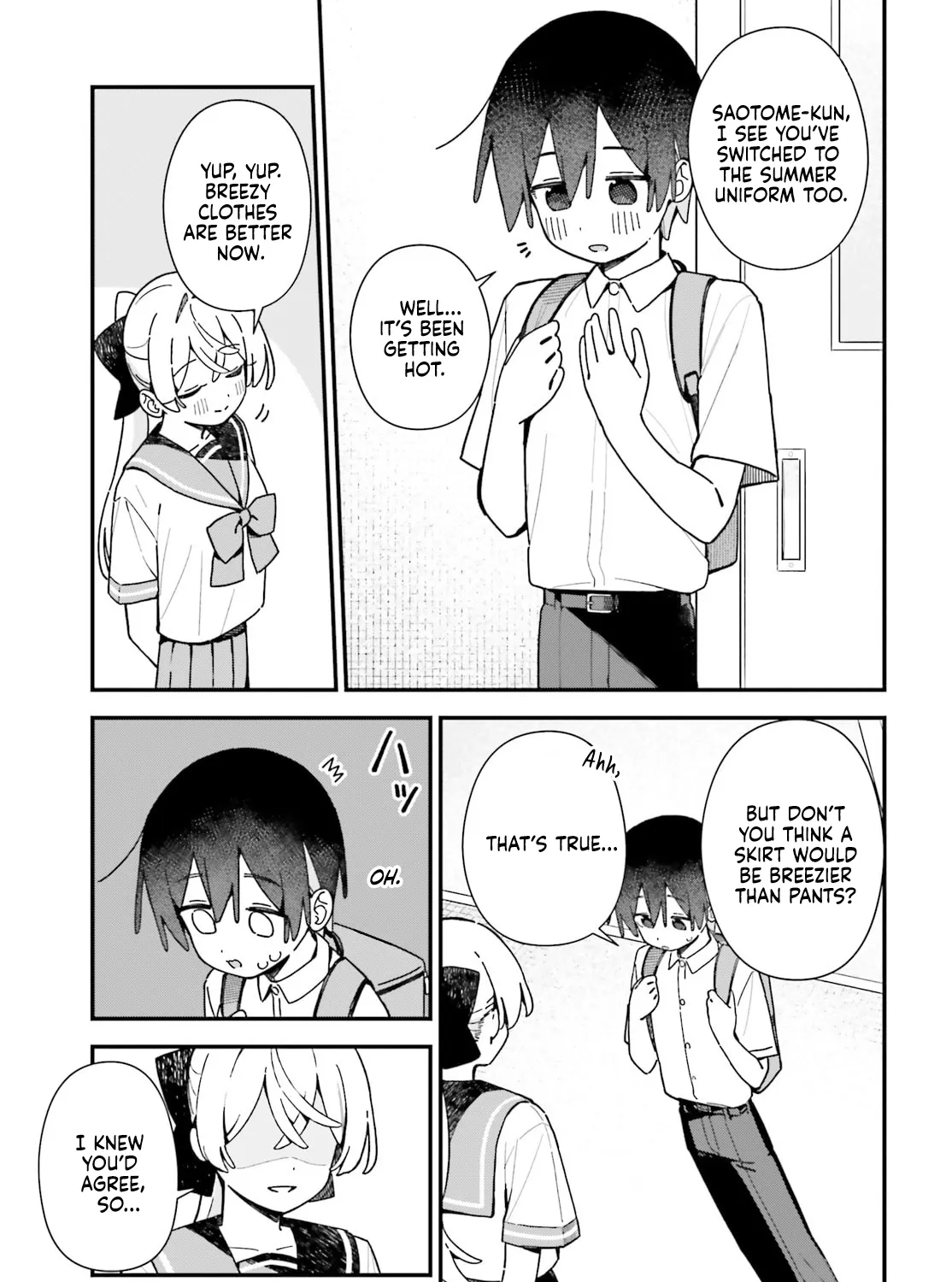Kawaihara-senpai loves cute (Saotome-kun)! Chapter 8 page 9 - 