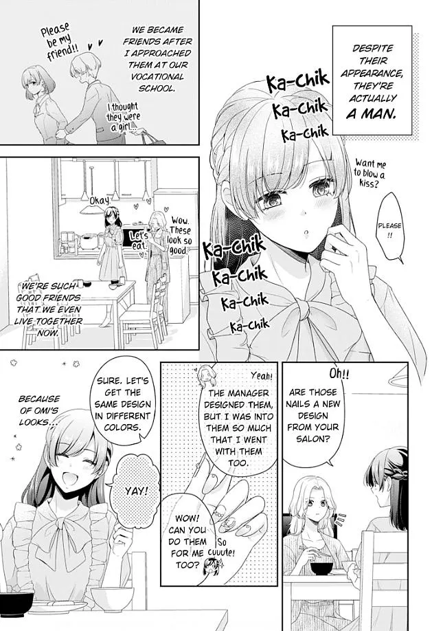 Kawaii Shinyuu wa, Tokidoki Otoko Chapter 1 page 6 - 