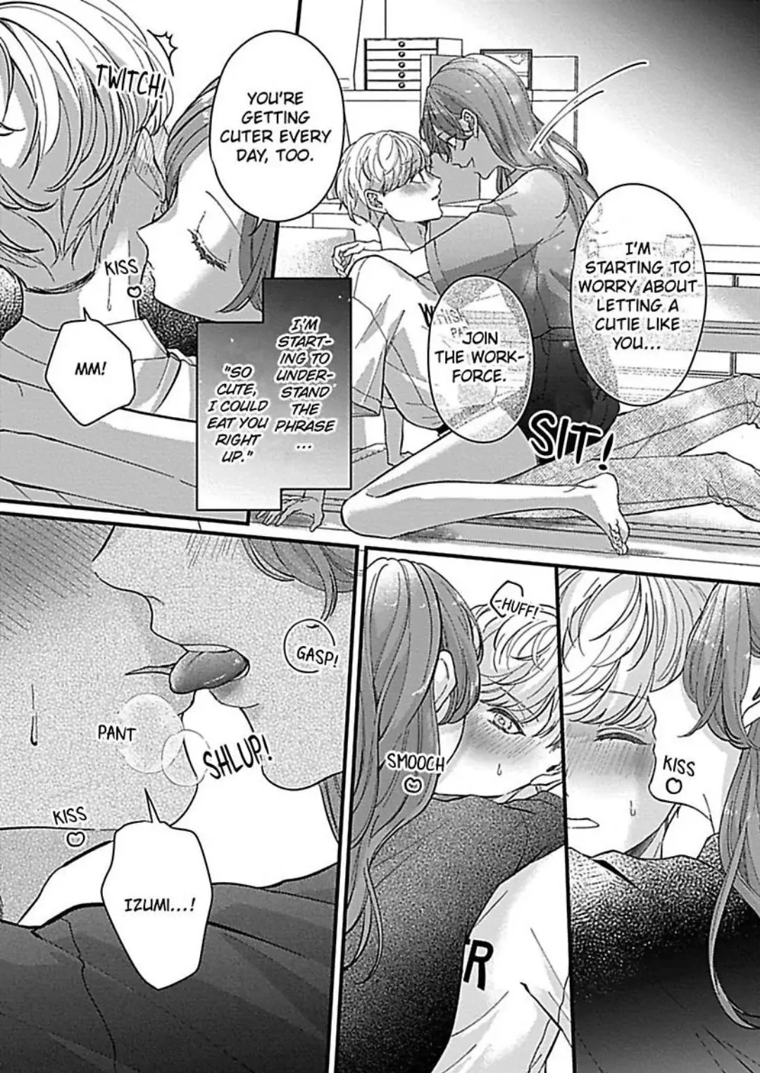 Kawaii Sutokakun wa Izumisama wo Dekiai Suhai Shiteorimasu Chapter 4 page 9 - 