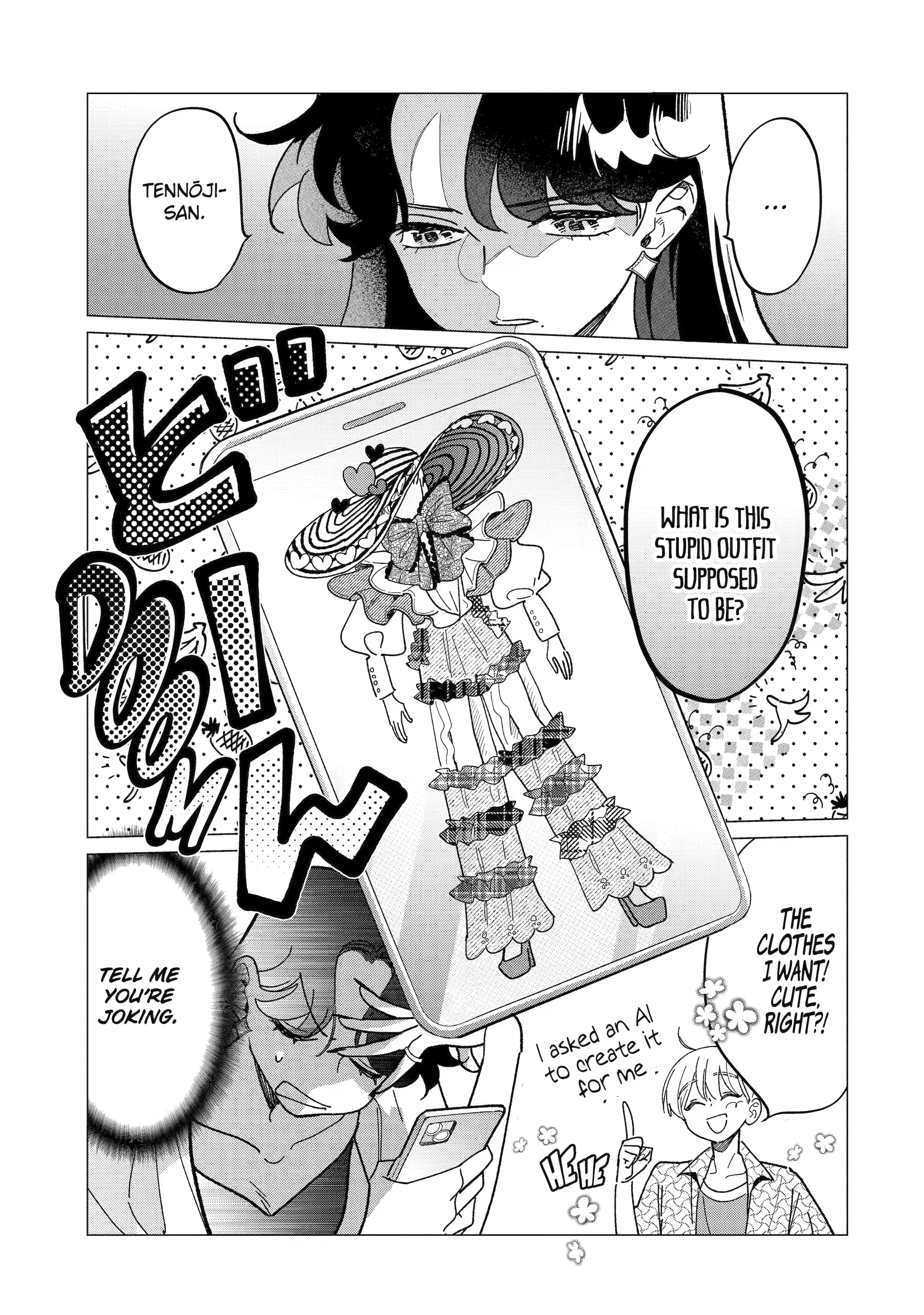 "Kawaii" wa, Tokidoki Kurushii. Chapter 4 page 3 - 