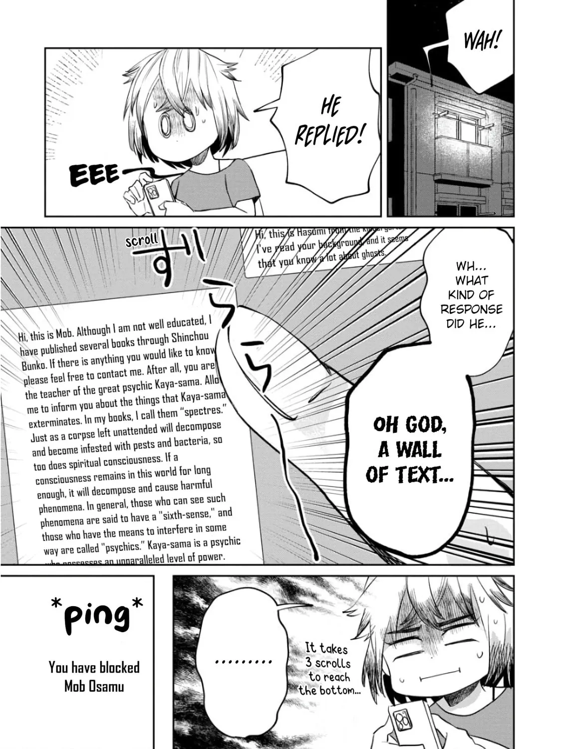 Kaya-chan wa Kowakunai Chapter 7 page 50 - 