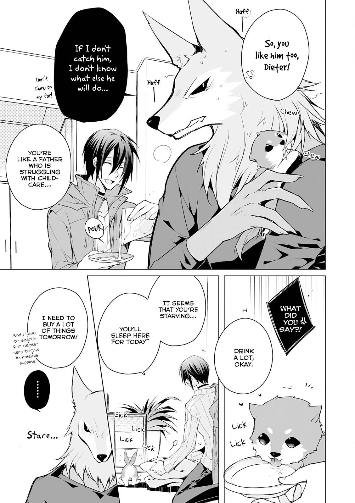 Kedamono Bitch Chapter 6.5 page 10 - 