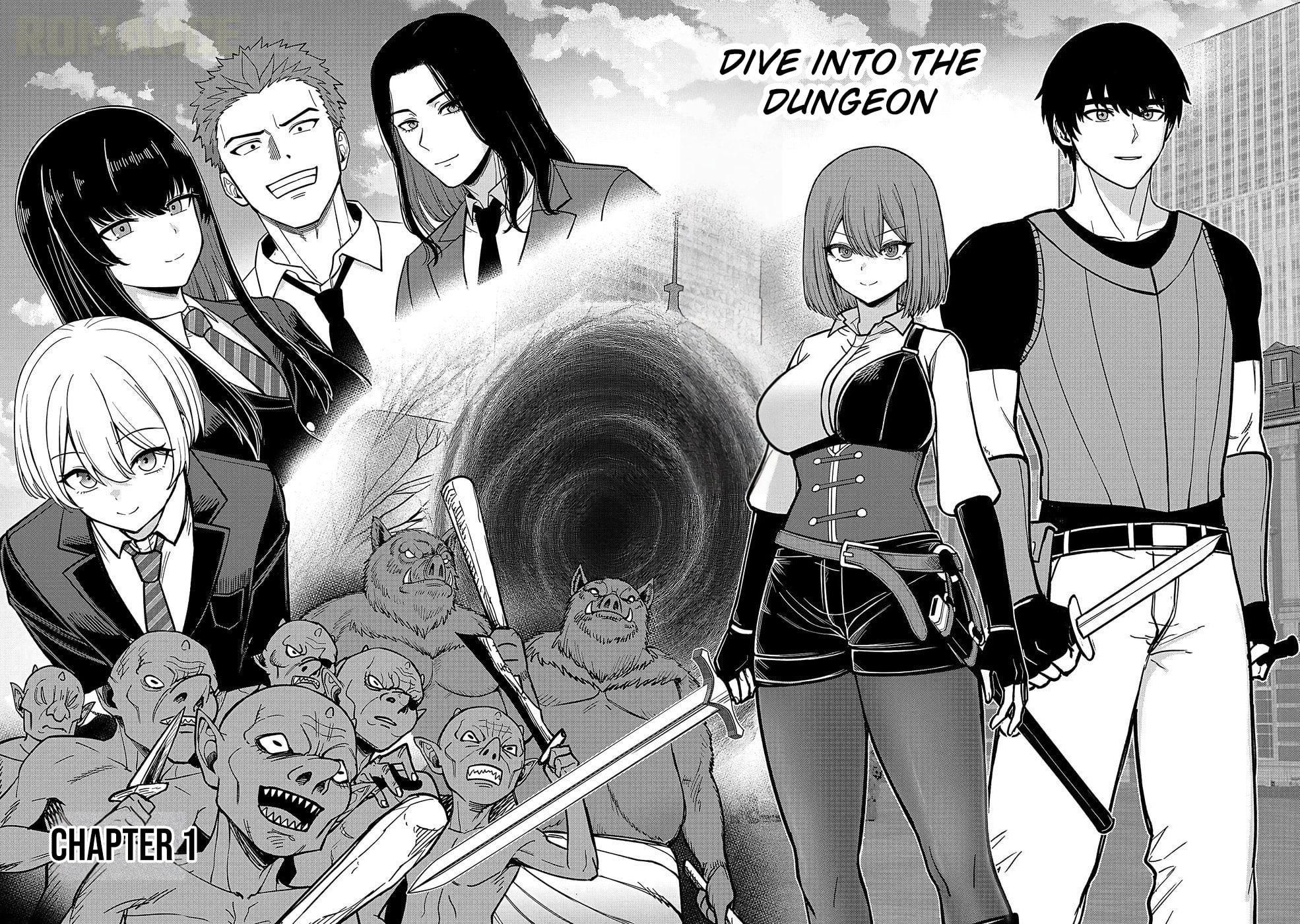 Keiken wo Skill ni Suru Bannou na Nouryoku wo Te ni Irete, Saikyou no Tansakusha ni Narimashita: JK to Issho ni Dungeon Tansaku de Nariagaru Chapter 1 page 3 - 