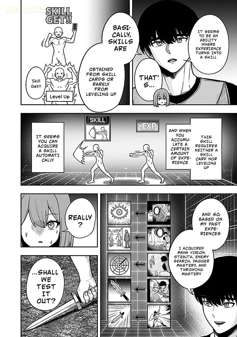 Keiken wo Skill ni Suru Bannou na Nouryoku wo Te ni Irete, Saikyou no Tansakusha ni Narimashita: JK to Issho ni Dungeon Tansaku de Nariagaru Chapter 4 page 3 - 