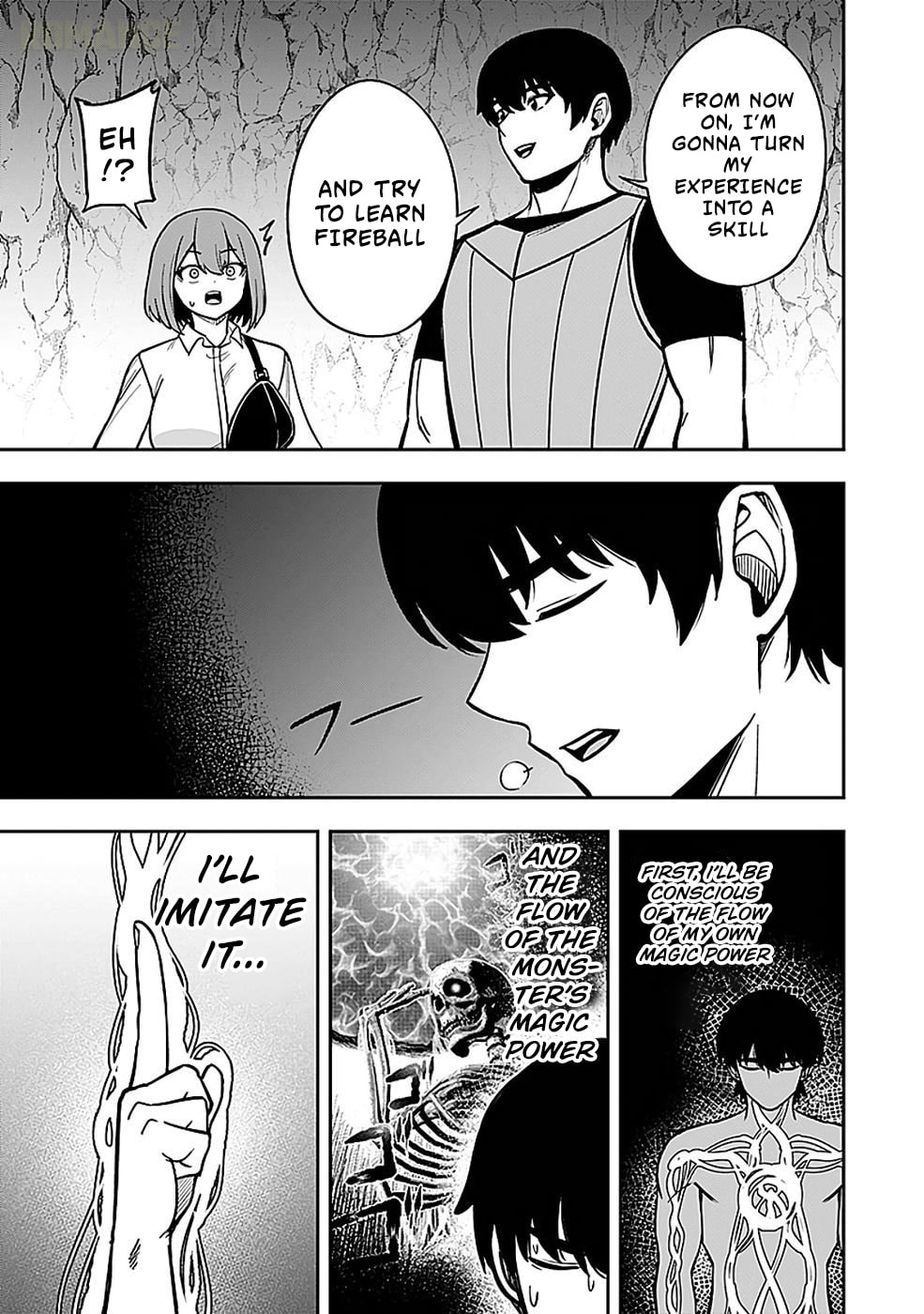 Keiken wo Skill ni Suru Bannou na Nouryoku wo Te ni Irete, Saikyou no Tansakusha ni Narimashita: JK to Issho ni Dungeon Tansaku de Nariagaru Chapter 4 page 6 - 