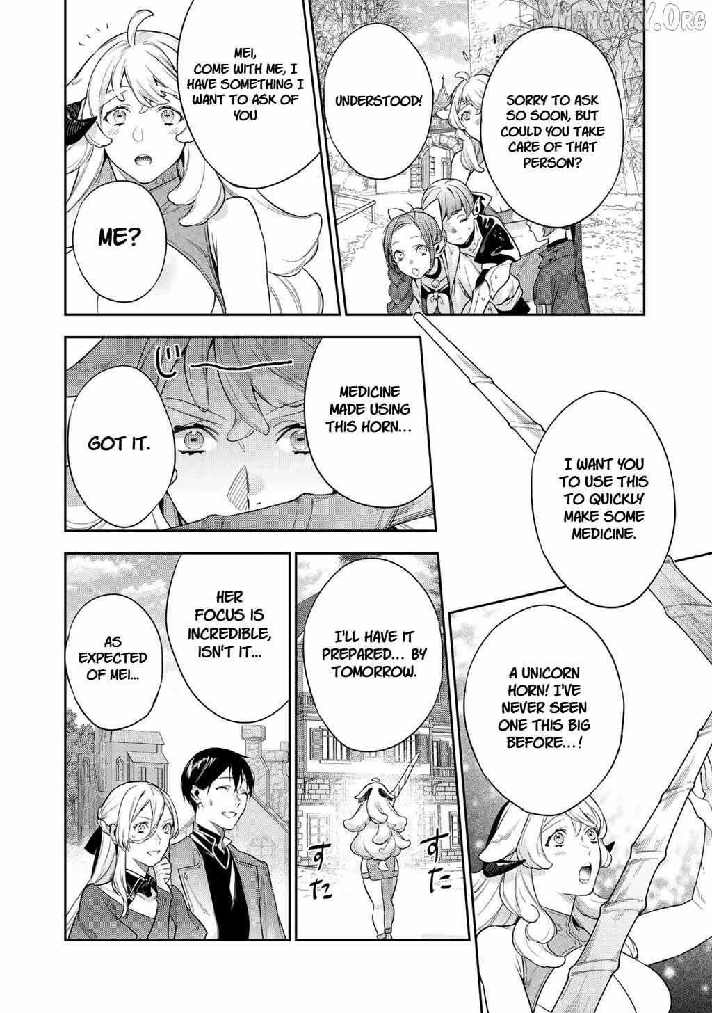 Kekkaishi e no Tensei Chapter 61 page 14 - 