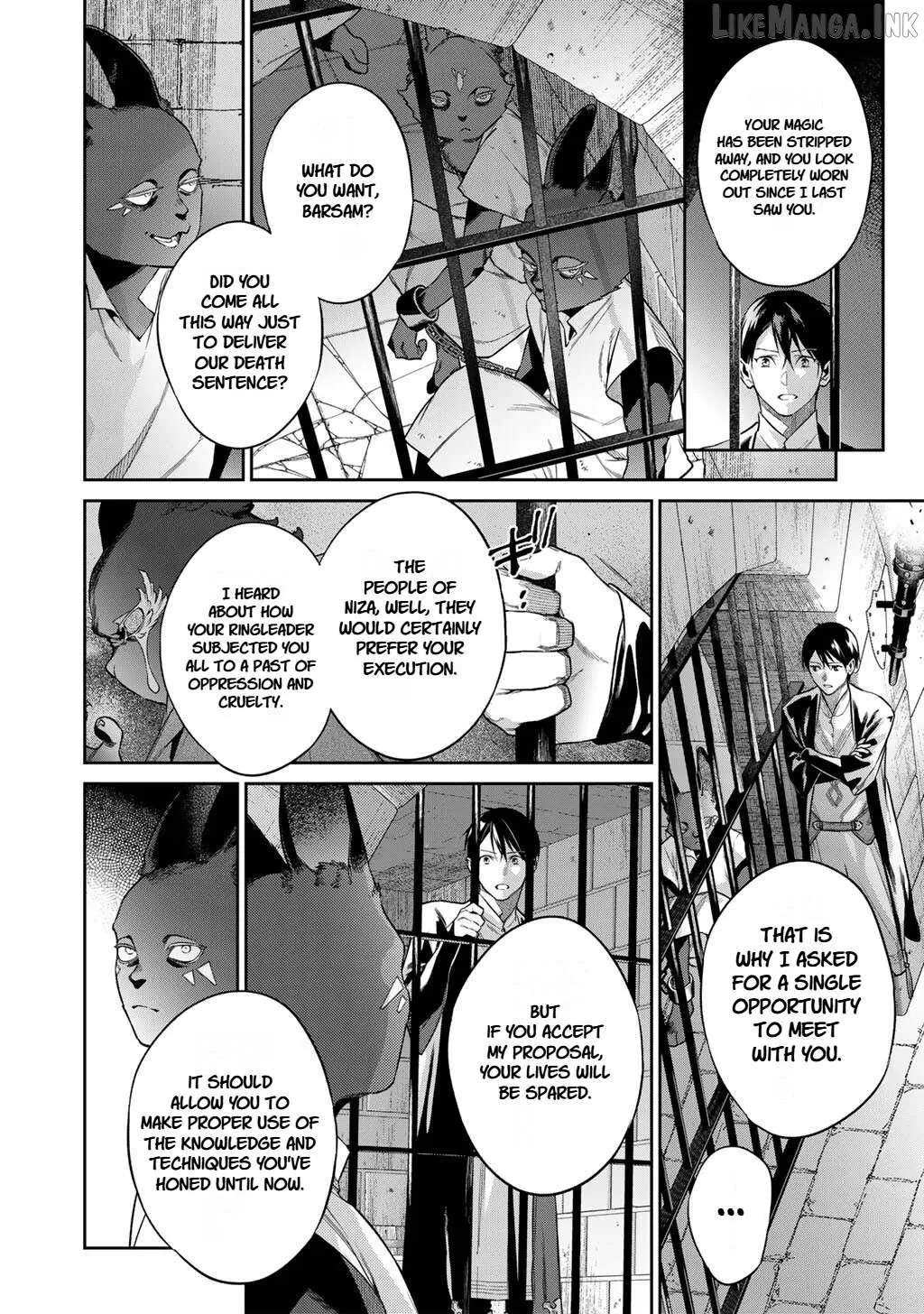 Kekkaishi e no Tensei Chapter 64 page 14 - 