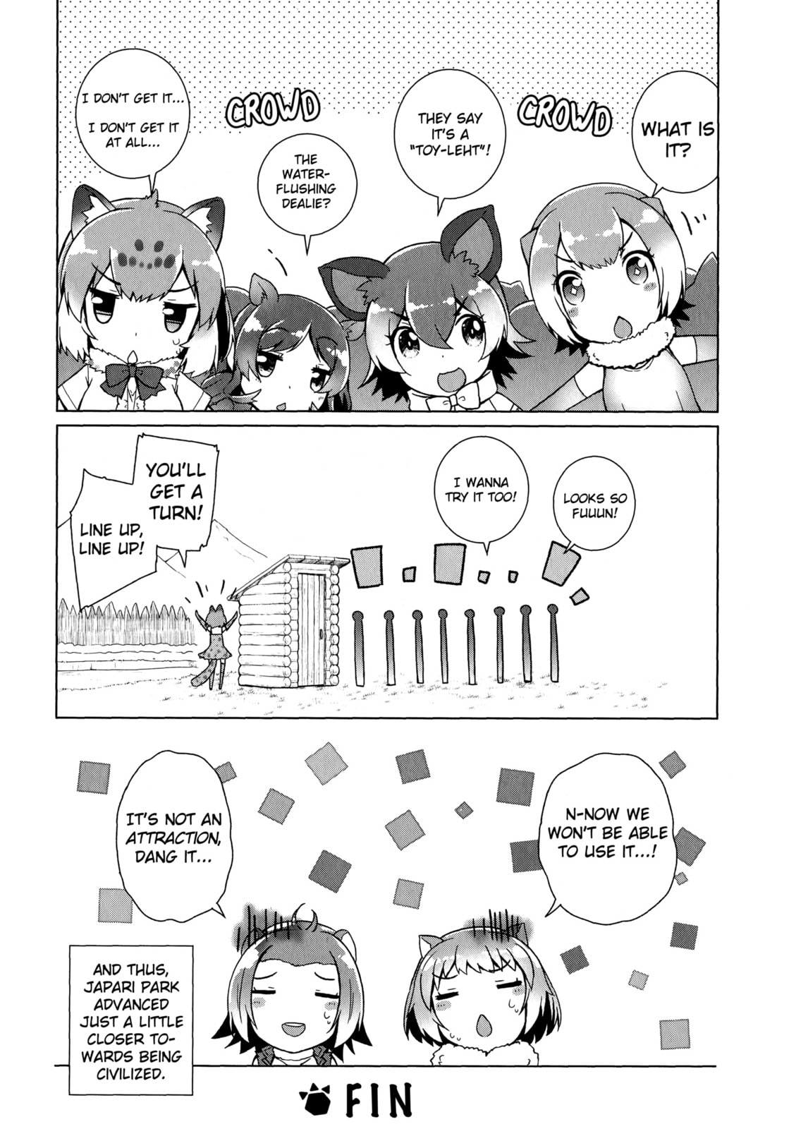 Kemono Friends a la Carte Chapter 2 page 8 - 