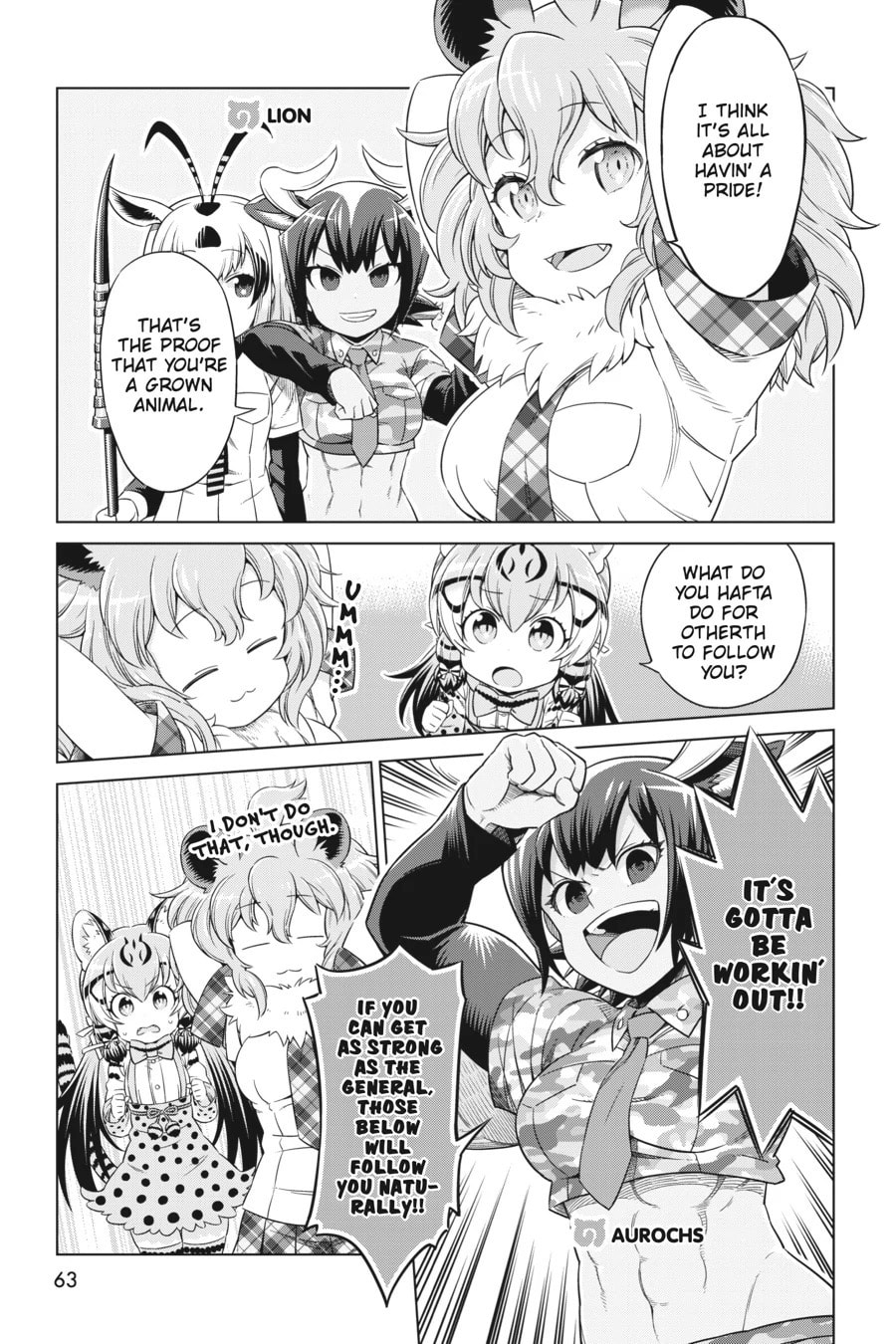 Kemono Friends a la Carte Chapter 38 page 5 - 
