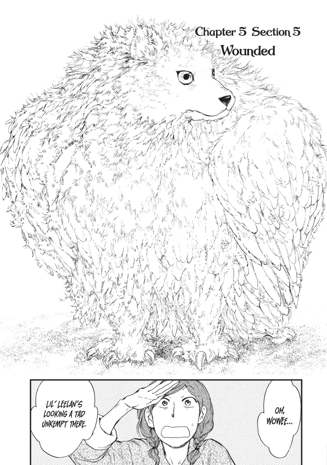 Kemono no Souja Chapter 5.5 page 1 - 