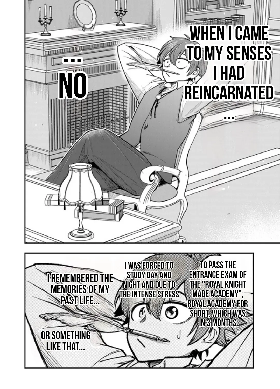 Ken to Mahou to Gakureki Shakai ~Zense wa Gariben Datta Ore ga, Konse wa Kazemakase de Jiyuu ni Ikitai~ Chapter 1.1 page 23 - 