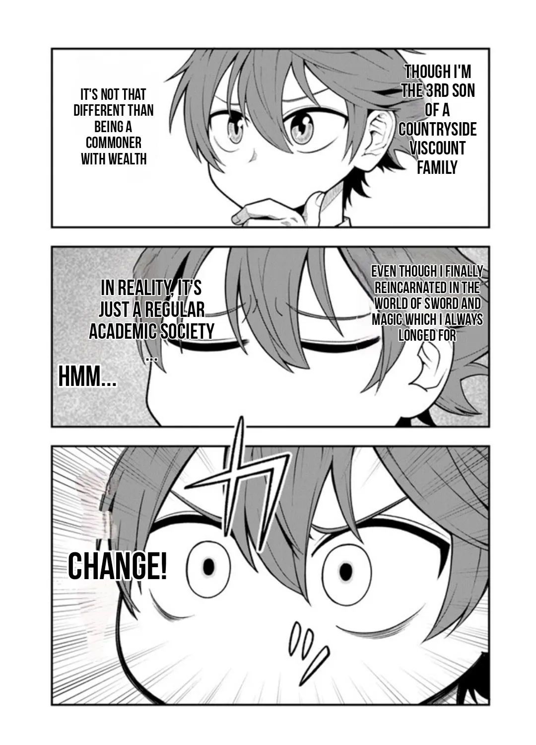 Ken to Mahou to Gakureki Shakai ~Zense wa Gariben Datta Ore ga, Konse wa Kazemakase de Jiyuu ni Ikitai~ Chapter 1.2 page 17 - 