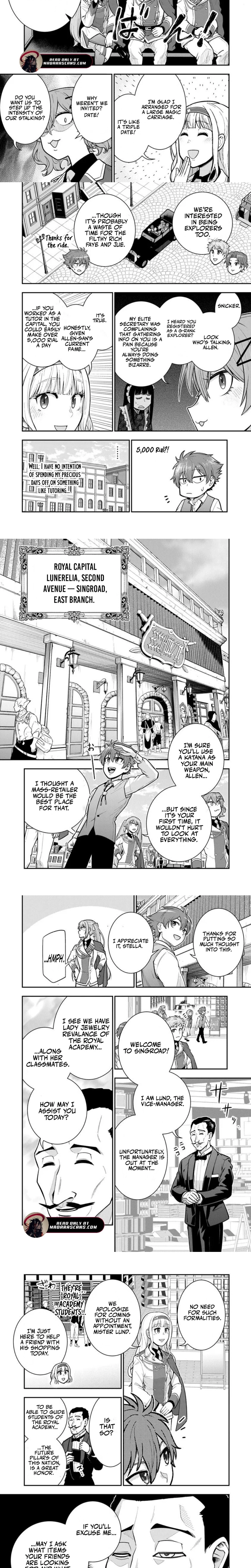 Ken to Mahou to Gakureki Shakai ~Zense wa Gariben Datta Ore ga, Konse wa Kazemakase de Jiyuu ni Ikitai~ Chapter 18.1 page 3 - 