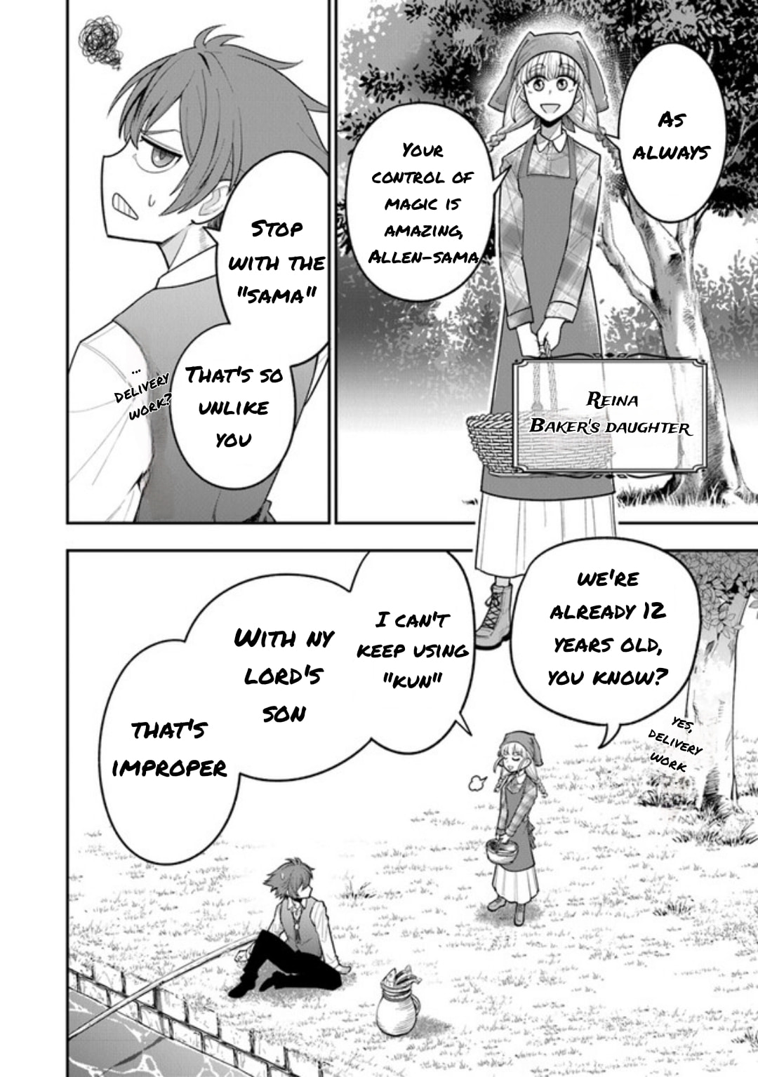 Ken to Mahou to Gakureki Shakai Chapter 1.1 page 8 - 