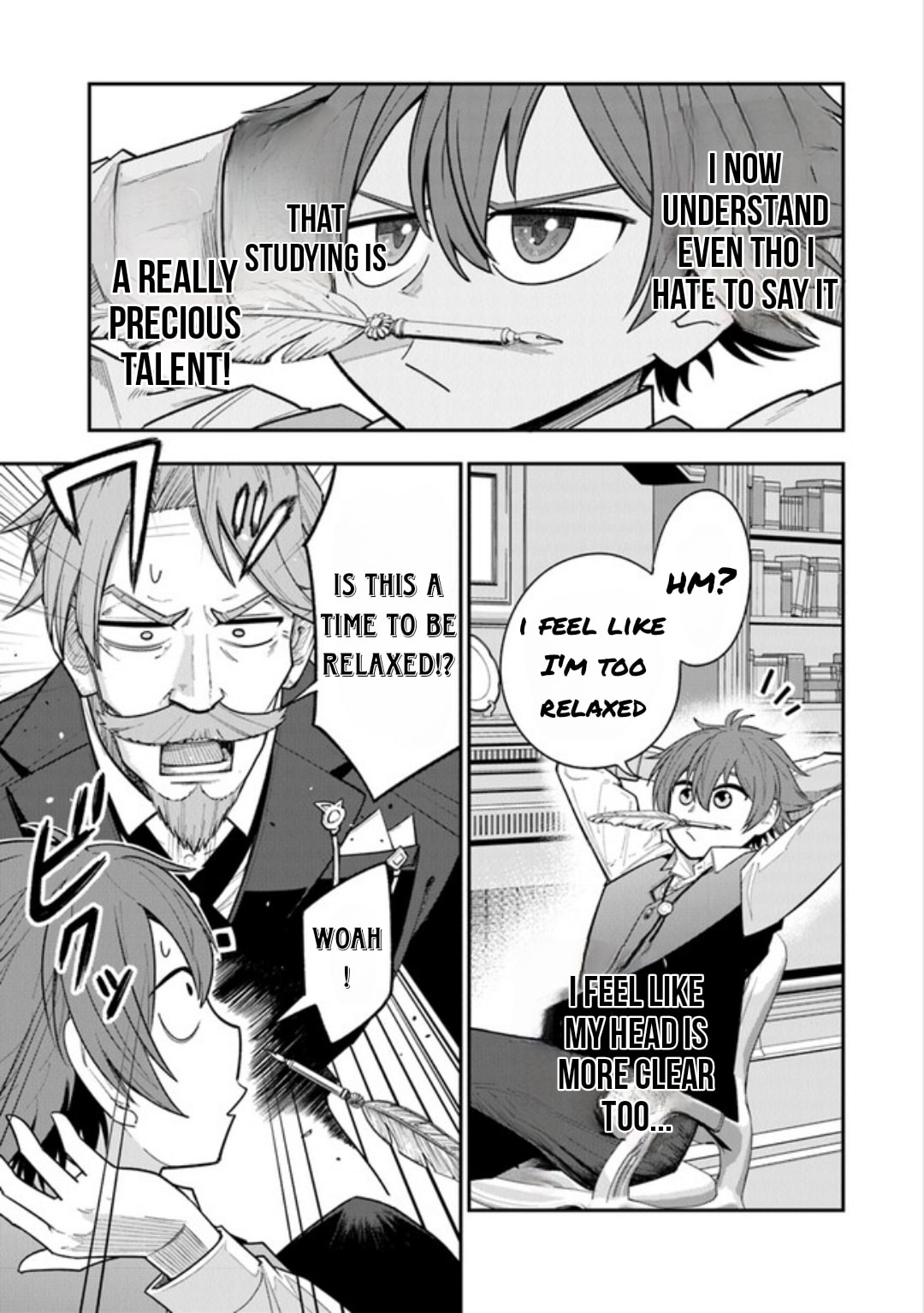 Ken to Mahou to Gakureki Shakai Chapter 1.2 page 3 - 