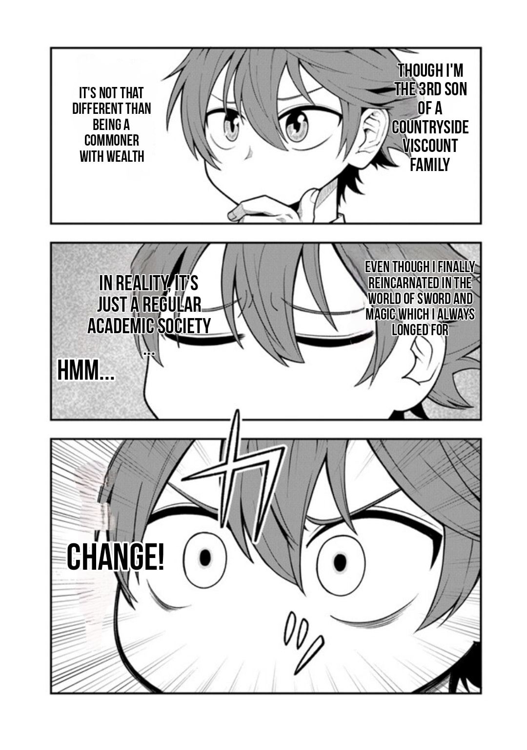 Ken to Mahou to Gakureki Shakai Chapter 1.2 page 9 - 
