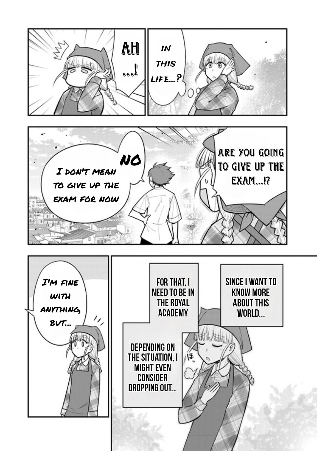 Ken to Mahou to Gakureki Shakai Chapter 1.3 page 13 - 