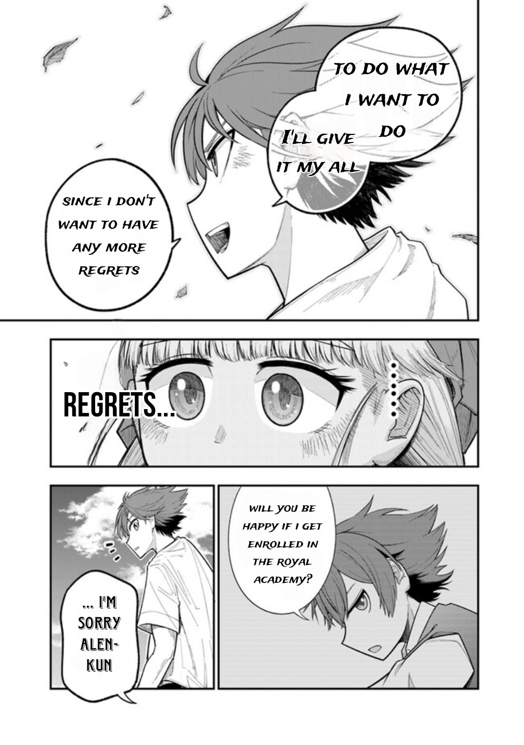 Ken to Mahou to Gakureki Shakai Chapter 1.3 page 14 - 