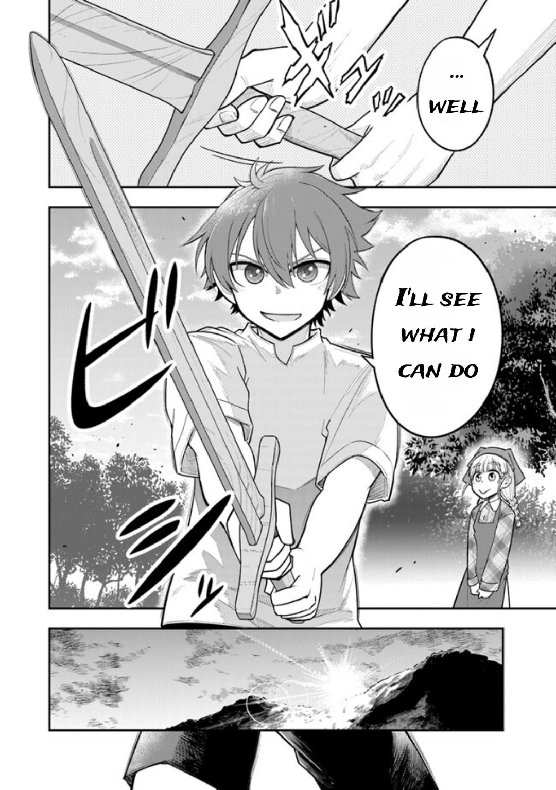 Ken to Mahou to Gakureki Shakai Chapter 1.3 page 17 - 