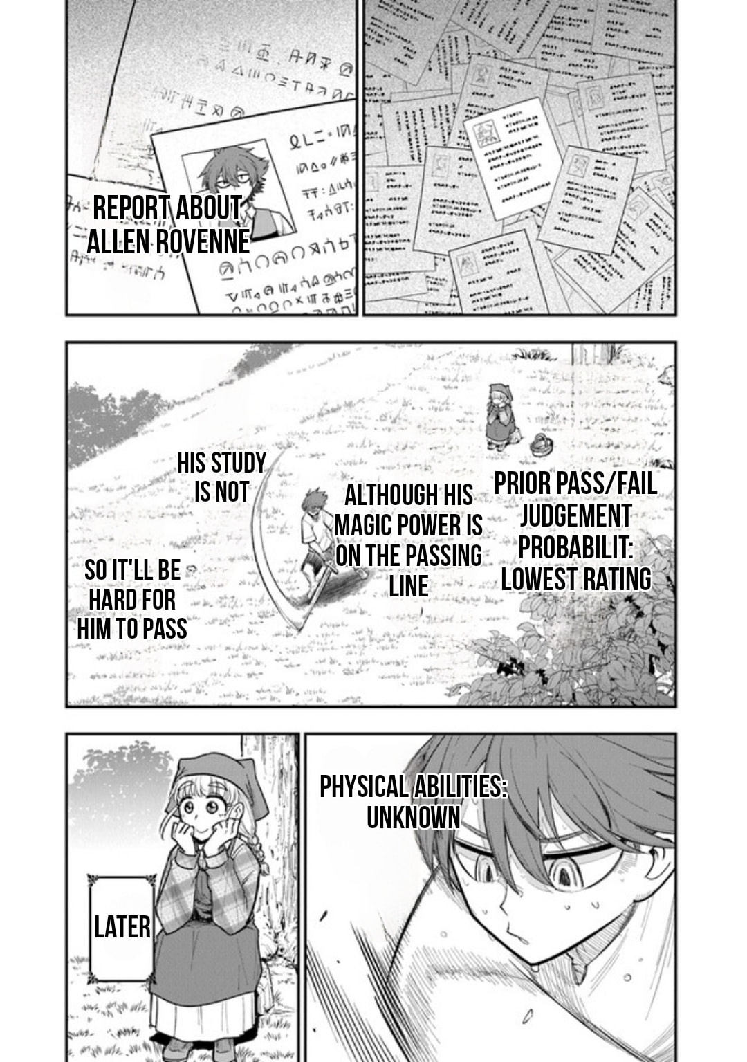 Ken to Mahou to Gakureki Shakai Chapter 1.3 page 21 - 