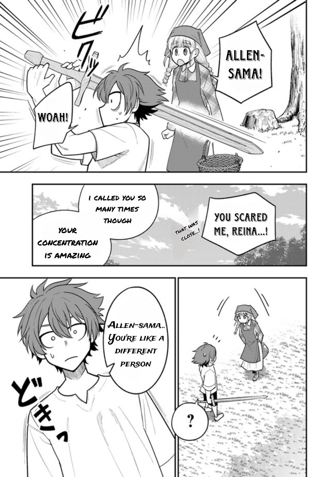 Ken to Mahou to Gakureki Shakai Chapter 1.3 page 8 - 