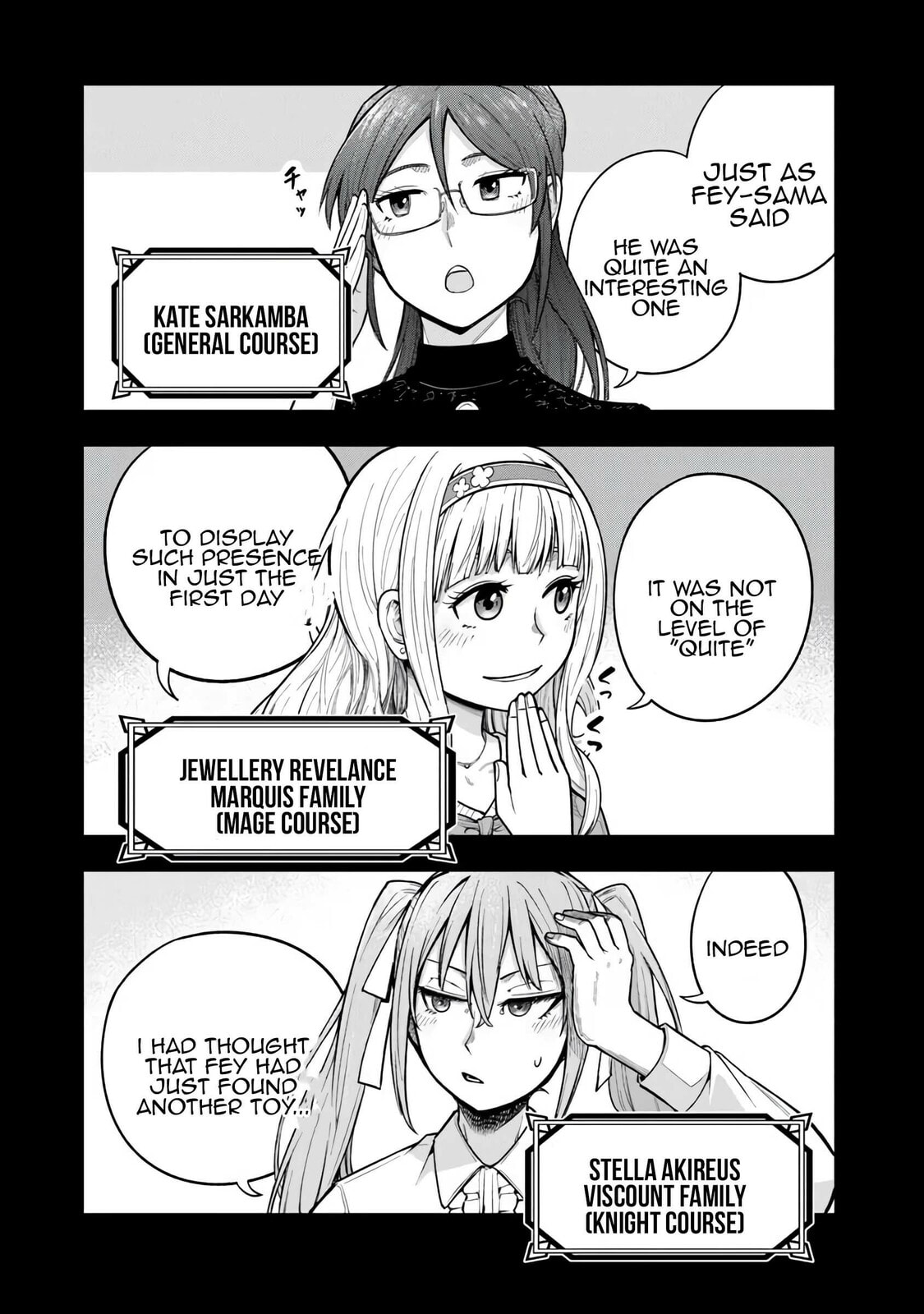 Ken to Mahou to Gakureki Shakai Chapter 10 page 22 - 