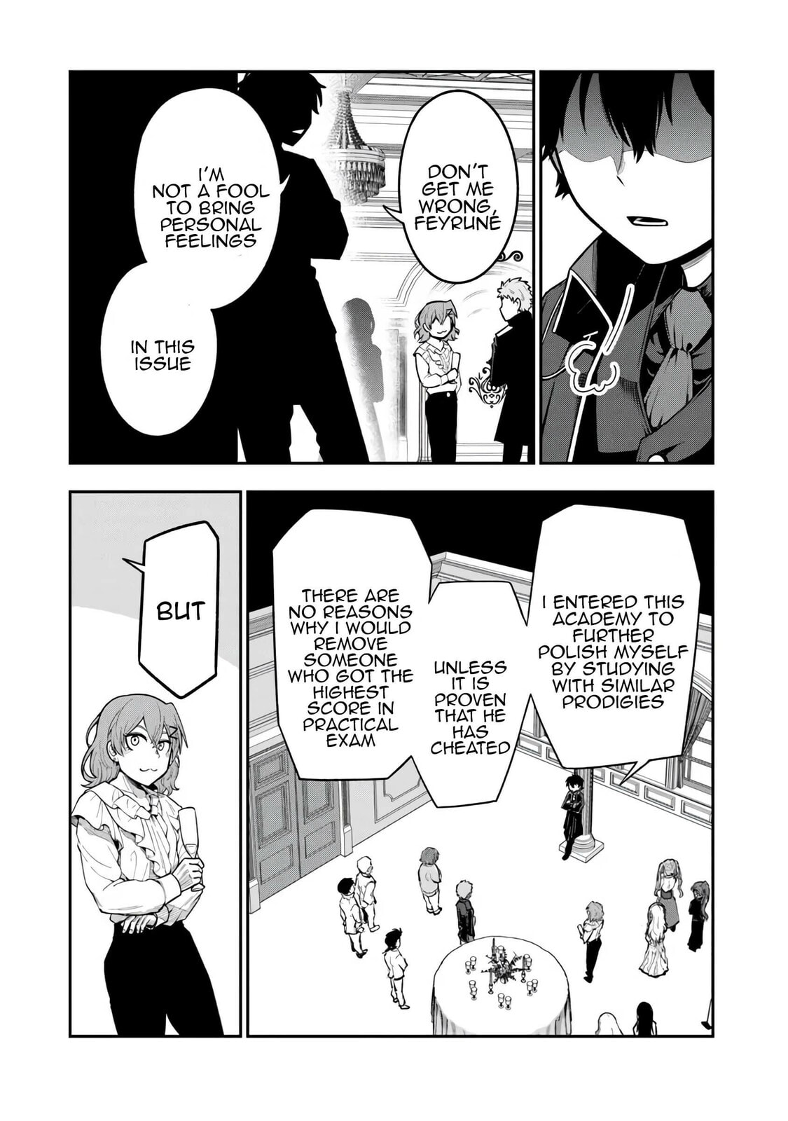 Ken to Mahou to Gakureki Shakai Chapter 10 page 28 - 