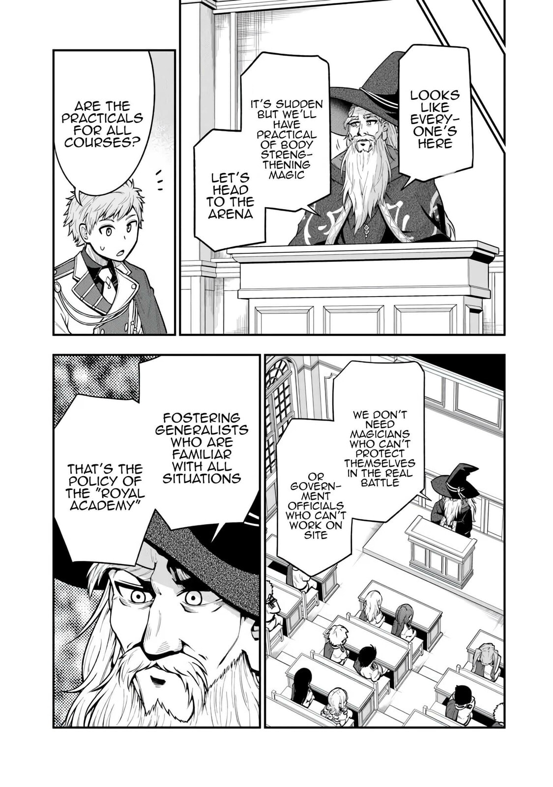 Ken to Mahou to Gakureki Shakai Chapter 10 page 5 - 