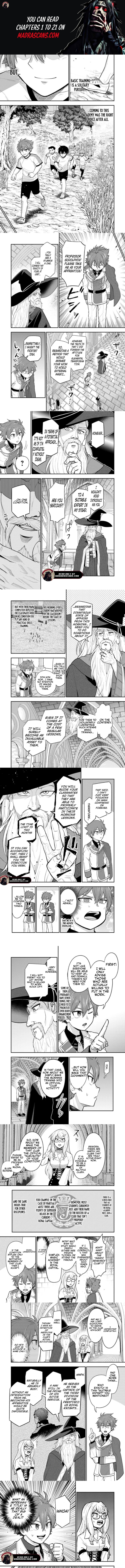 Ken to Mahou to Gakureki Shakai Chapter 13.2 page 1 - 