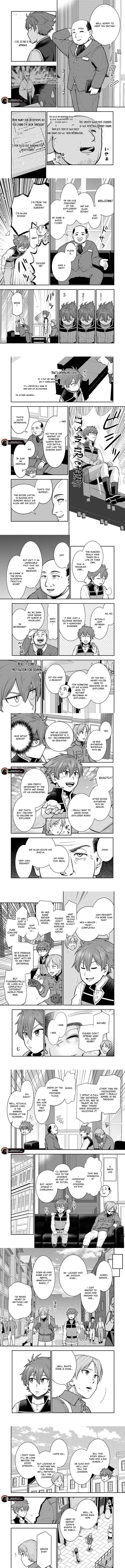 Ken to Mahou to Gakureki Shakai Chapter 15.2 page 1 - 