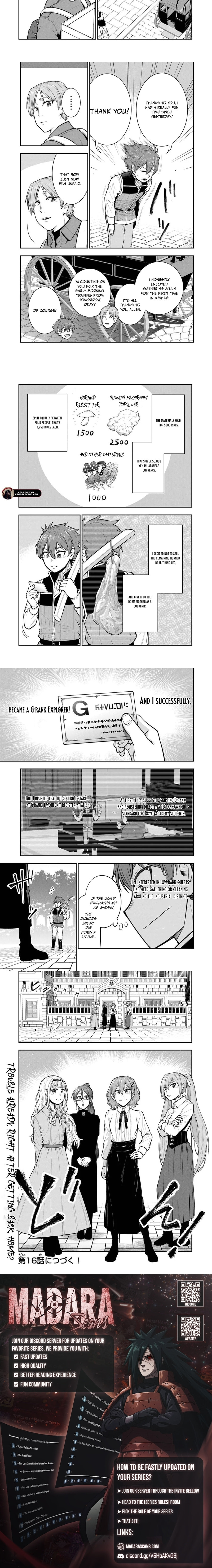 Ken to Mahou to Gakureki Shakai Chapter 15.2 page 2 - 