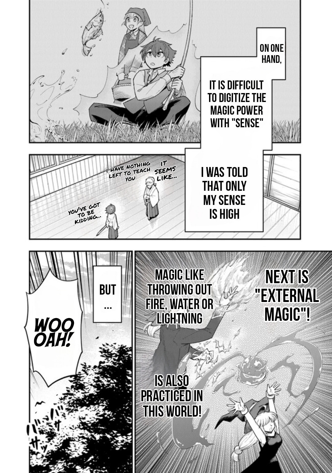 Ken to Mahou to Gakureki Shakai Chapter 2 page 6 - 