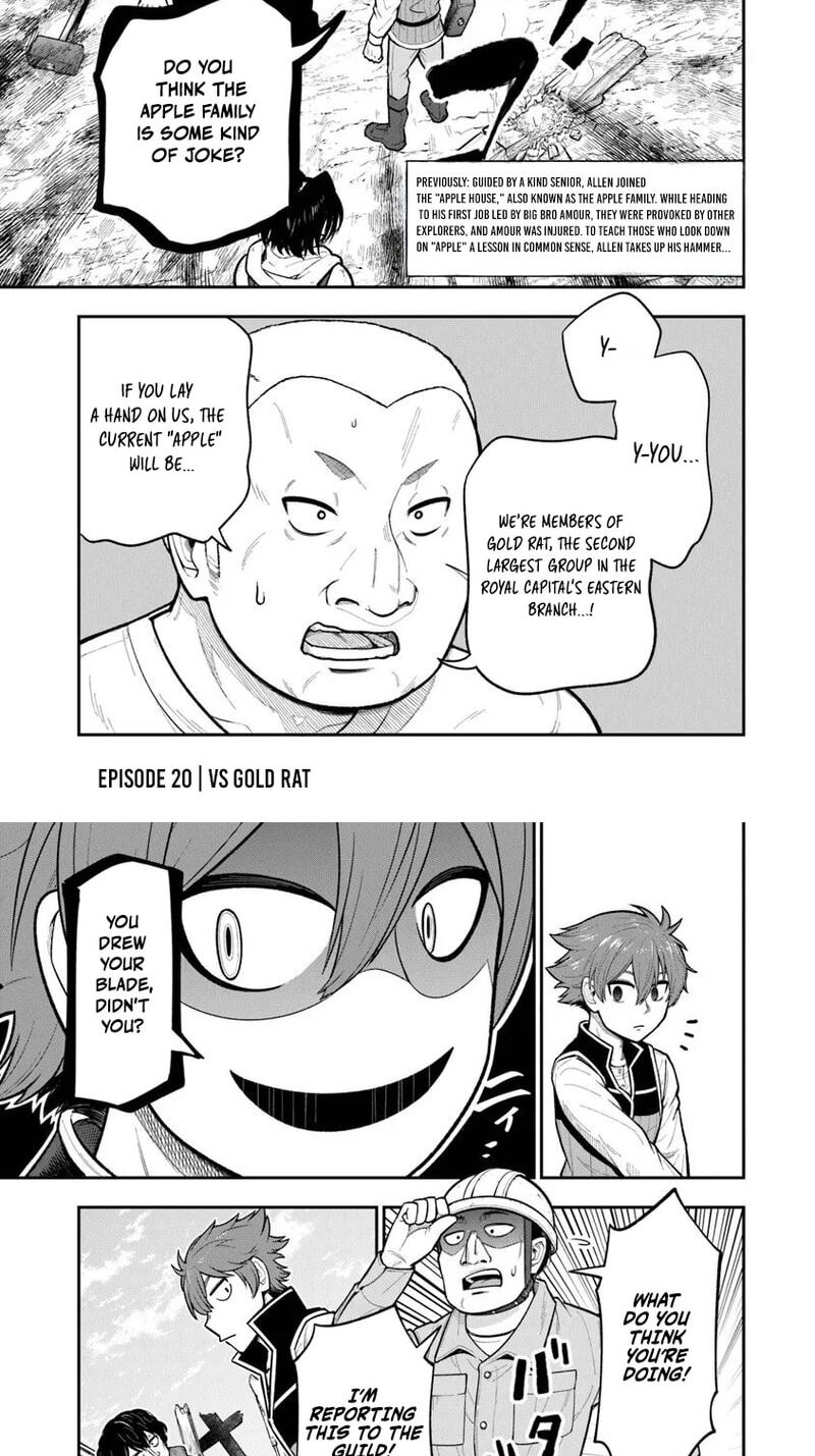Ken to Mahou to Gakureki Shakai Chapter 20.1 page 3 - 