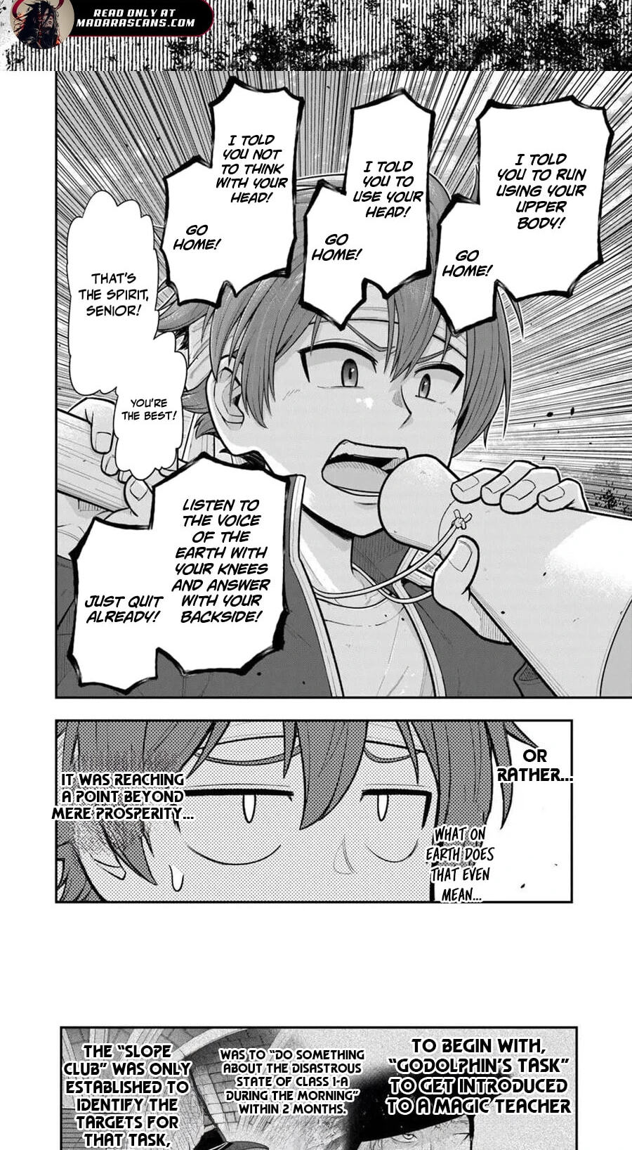 Ken to Mahou to Gakureki Shakai Chapter 22.2 page 4 - 