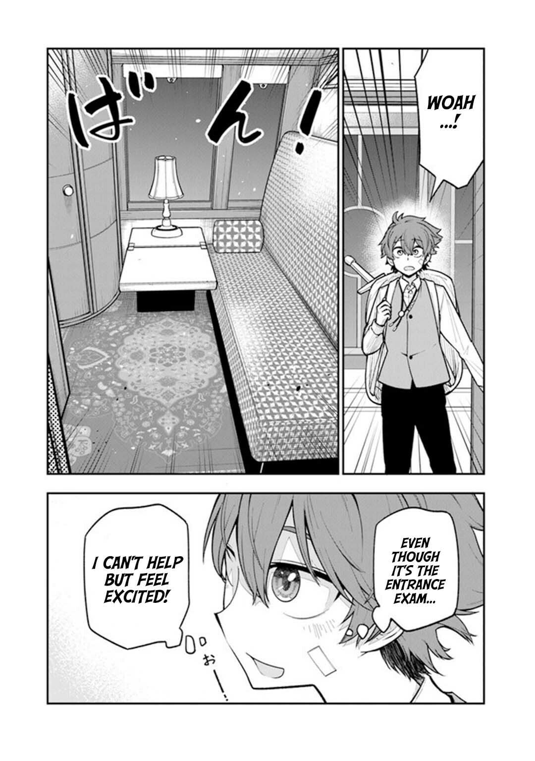 Ken to Mahou to Gakureki Shakai Chapter 3 page 14 - 
