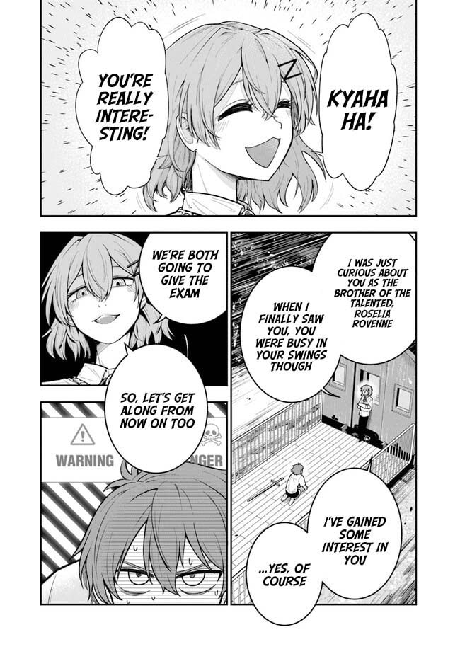 Ken to Mahou to Gakureki Shakai Chapter 3 page 22 - 