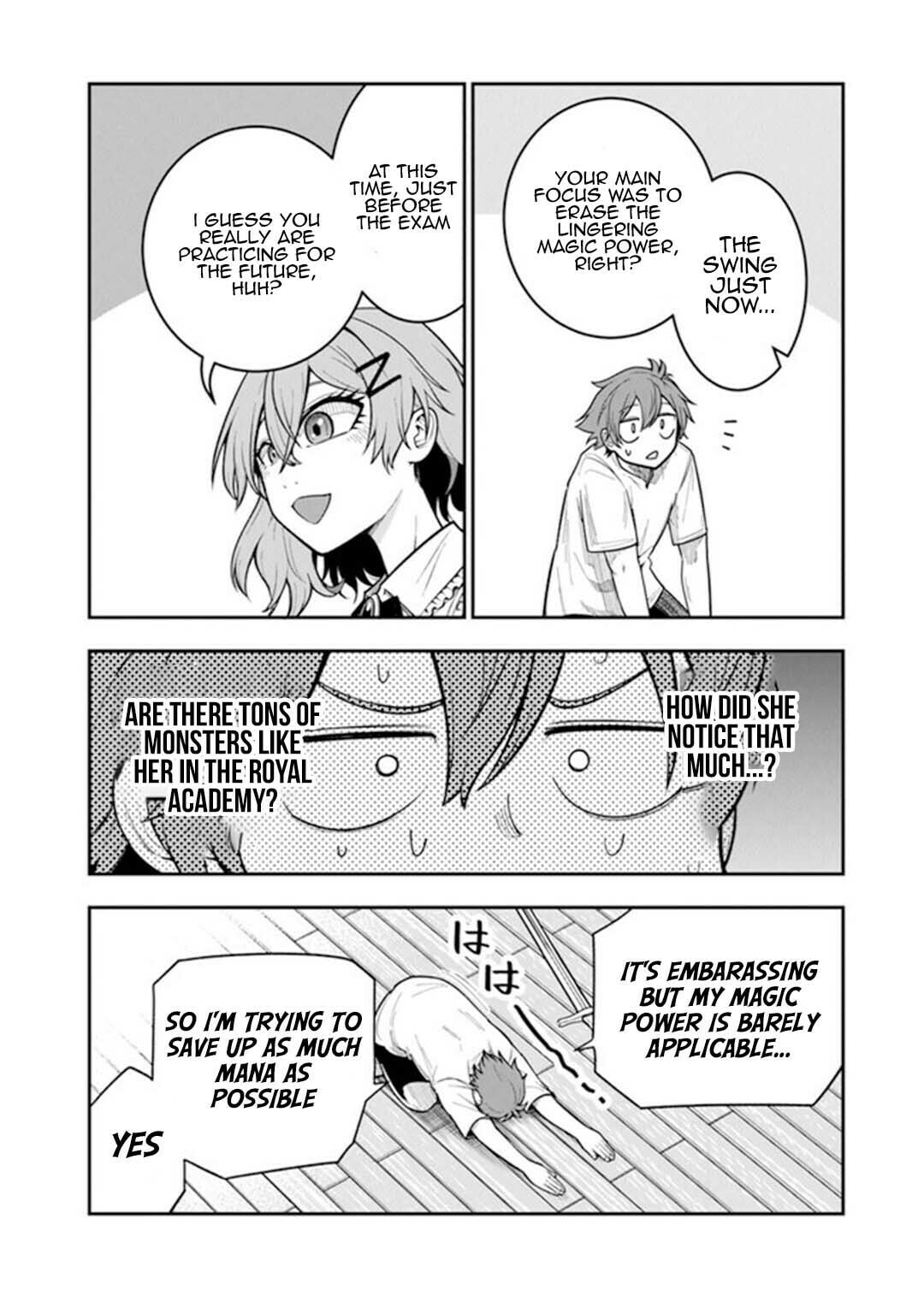 Ken to Mahou to Gakureki Shakai Chapter 3 page 23 - 