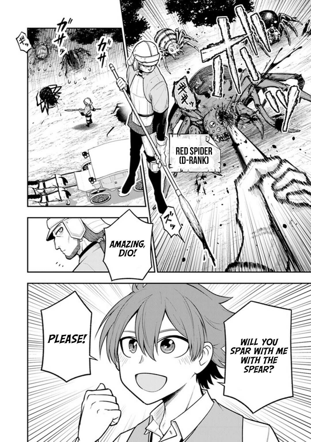 Ken to Mahou to Gakureki Shakai Chapter 3 page 4 - 