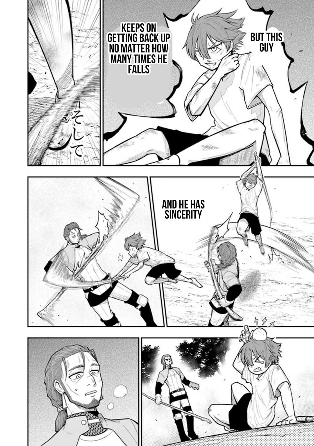 Ken to Mahou to Gakureki Shakai Chapter 3 page 8 - 