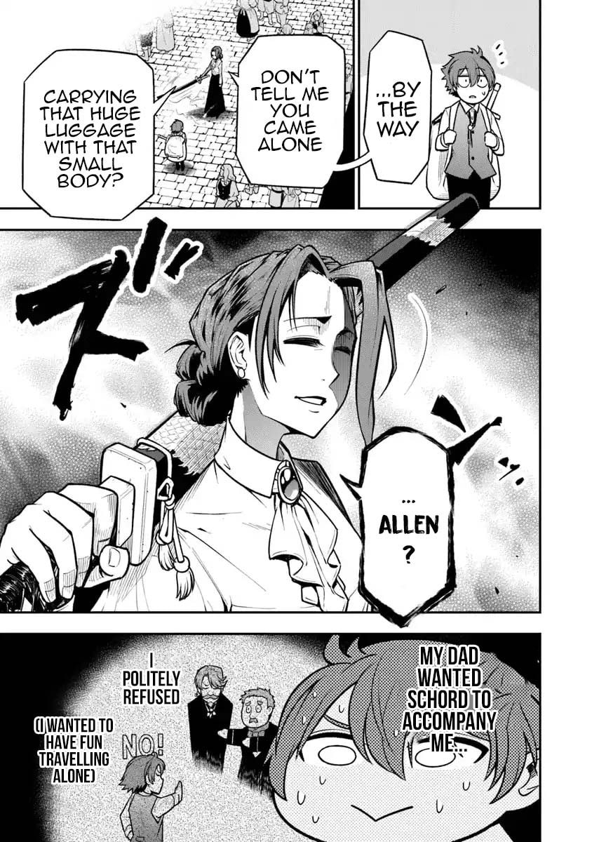 Ken to Mahou to Gakureki Shakai Chapter 4 page 9 - 