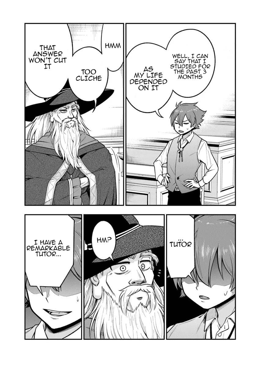 Ken to Mahou to Gakureki Shakai Chapter 8 page 11 - 