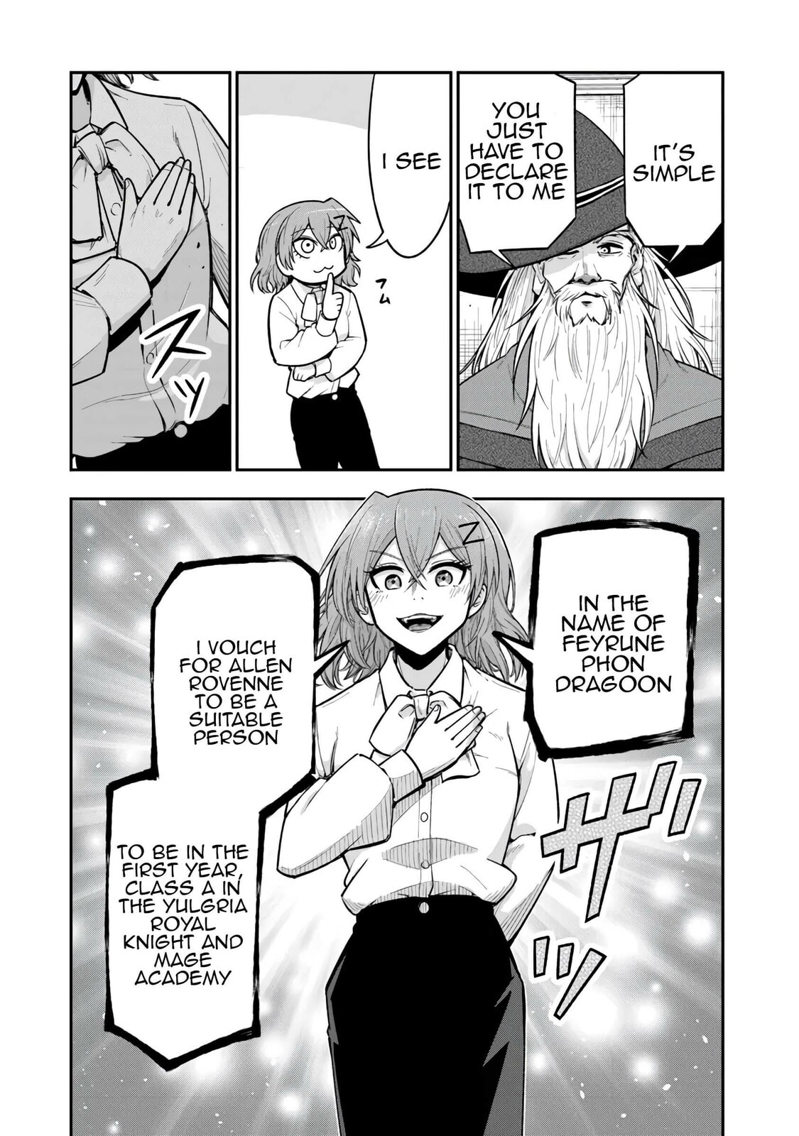 Ken to Mahou to Gakureki Shakai Chapter 9 page 2 - 