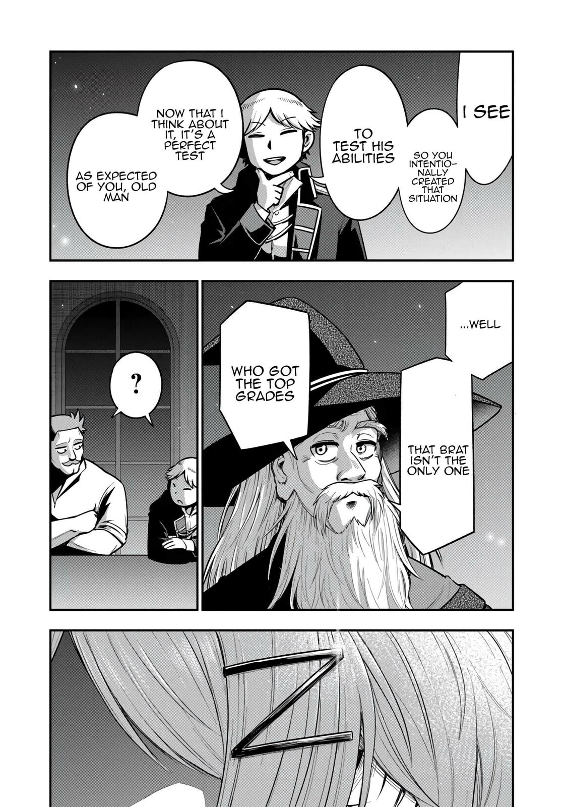 Ken to Mahou to Gakureki Shakai Chapter 9 page 14 - 